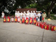 公司举办消防培训及演练