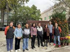 热烈欢迎海正药业周总莅临我公司交流指导